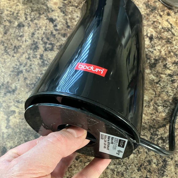 Bodum C-Mill Electric Blade Coffee & Spice Grinder, Stainless Steel Blade, Black - Picture 15 of 16